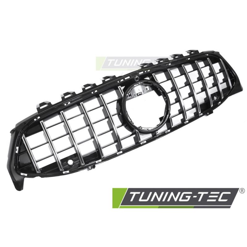 Griglia Frontale Cromato Nero per Mercedes-Benz Cla W118 2019-2023 (Cod. TT-GRMEA8)