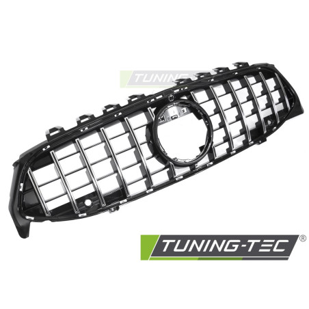 Griglia Frontale Cromato Nero per Mercedes-Benz Cla W118 2019-2023 (Cod. TT-GRMEA8)