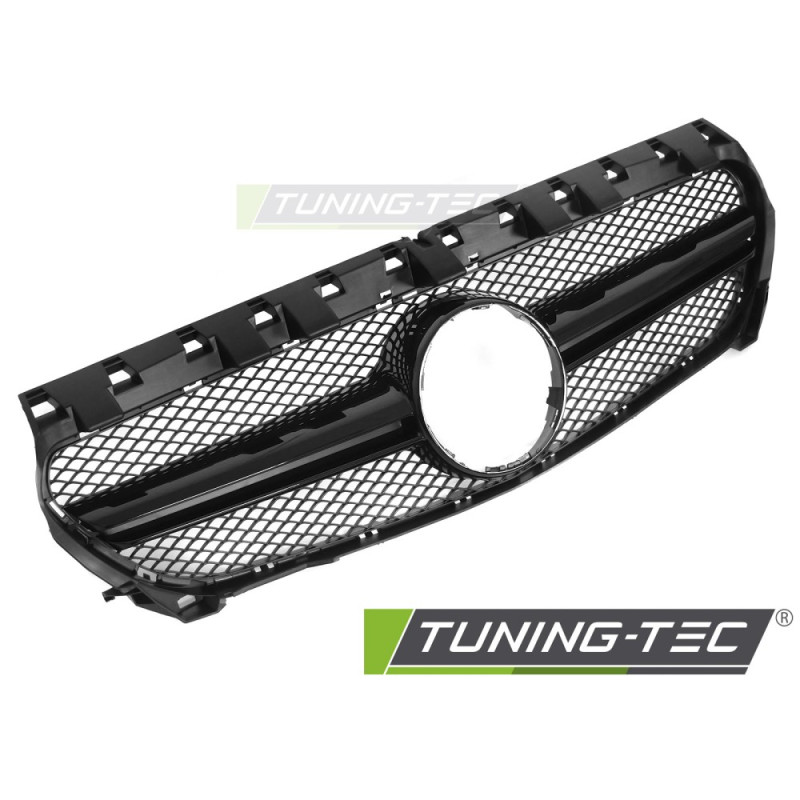 Griglia Frontale Nero Lucido Nero per Mercedes-Benz Cla W117 2013-2019 (Cod. TT-GRMEA5)