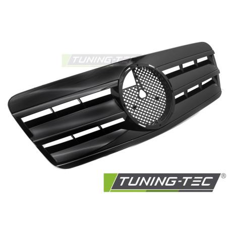 Griglia Frontale Nero Lucido Nero per Mercedes-Benz Clk W208 1996-2002 (Cod. TT-GRMEA3)