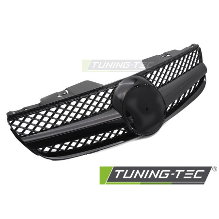 Griglia Frontale Nero Lucido Nero per Mercedes-Benz Sl R230 2006-2008 (Cod. TT-GRMEB6)