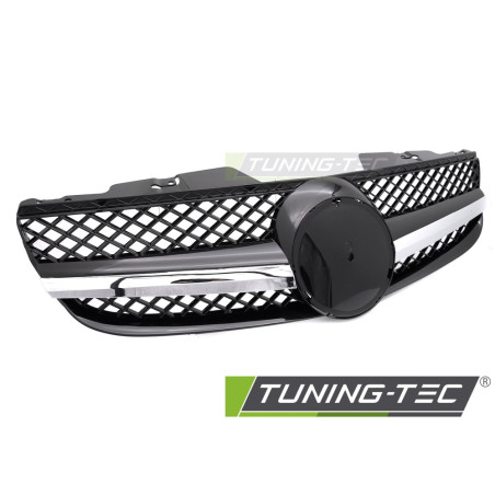 Griglia Frontale Cromato Nero per Mercedes-Benz Sl R230 2006-2008 (Cod. TT-GRMEB5)