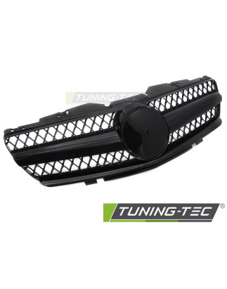 Griglia Frontale Nero Lucido Nero per Mercedes-Benz Sl R230 2001-2006 (Cod. TT-GRMEB3)