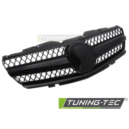 Griglia Frontale Nero Lucido Nero per Mercedes-Benz Sl R230 2001-2006 (Cod. TT-GRMEB3)