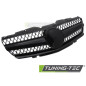 Griglia Frontale Nero Lucido Nero per Mercedes-Benz Sl R230 2001-2006 (Cod. TT-GRMEB3)
