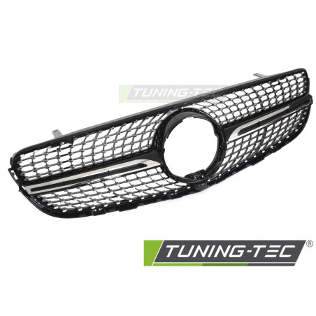 Griglia Frontale Cromato Nero per Mercedes-Benz Glc W253 2015-2018 (Cod. TT-GRMEC0)