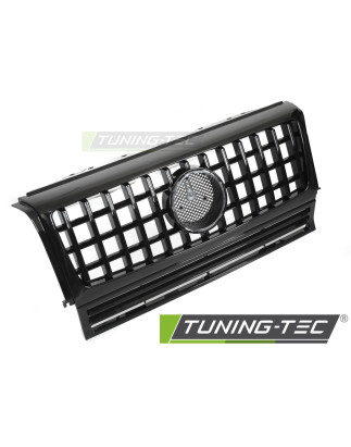 Griglia Frontale Nero Lucido Nero per Mercedes-Benz W463 1990-2012 (Cod. TT-GRMEC3)