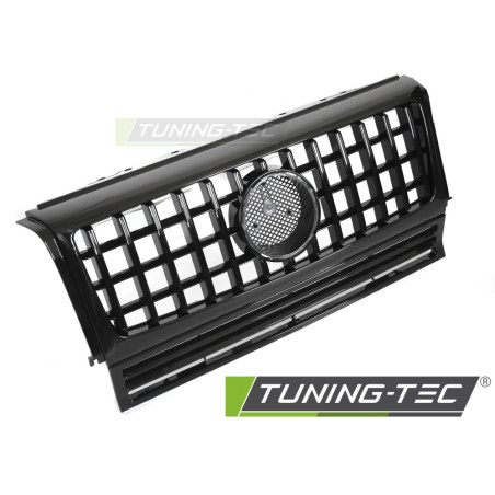 Griglia Frontale Nero Lucido Nero per Mercedes-Benz W463 1990-2012 (Cod. TT-GRMEC3)