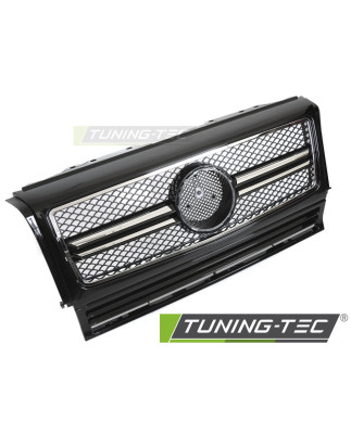 Griglia Frontale Cromato Nero per Mercedes-Benz W463 1990-2012 (Cod. TT-GRMEC8)