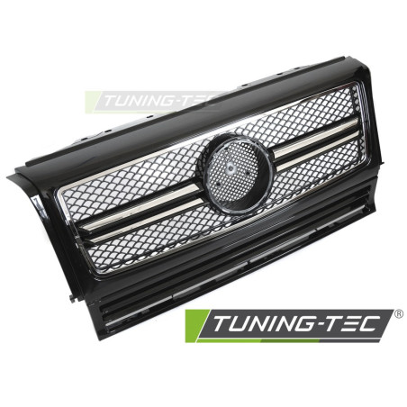 Griglia Frontale Cromato Nero per Mercedes-Benz W463 1990-2012 (Cod. TT-GRMEC8)