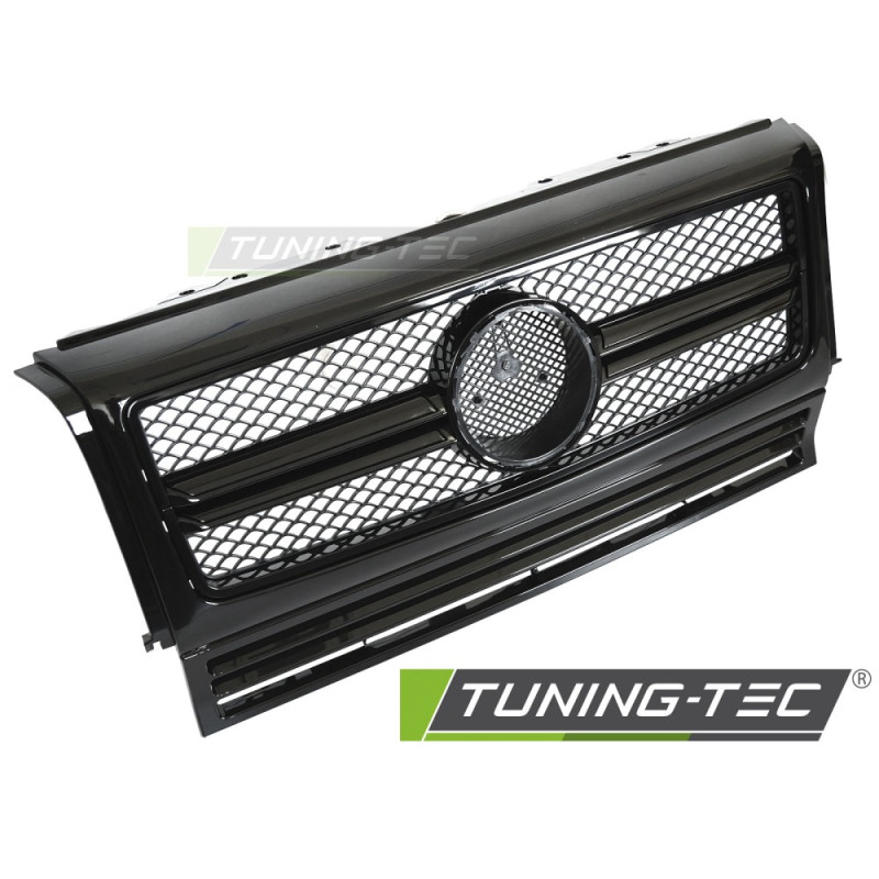 Griglia Frontale Nero Lucido Nero per Mercedes-Benz W463 1990-2012 (Cod. TT-GRMEC9)