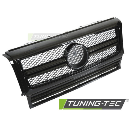 Griglia Frontale Nero Lucido Nero per Mercedes-Benz W463 1990-2012 (Cod. TT-GRMEC9)