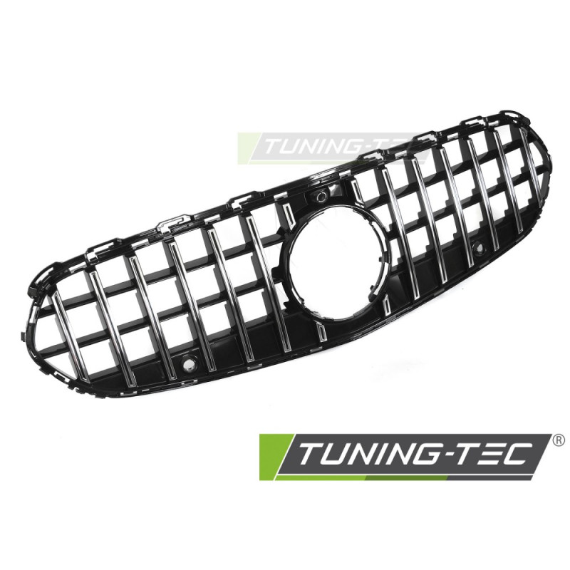 Griglia Frontale Cromato Nero per Mercedes-Benz W206/S206 Dal 2021 (Cod. TT-GRMED1)