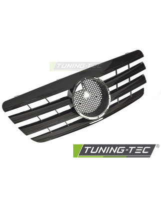 Griglia Frontale Nero Lucido Nero per Mercedes-Benz W210 /s210 99-03 1999-2002 (Cod. TT-GRMED4)
