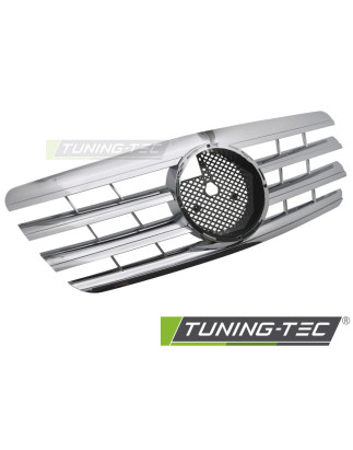 Griglia Frontale Cromato per Mercedes-Benz W210 /s210 99-03 1999-2002 (Cod. TT-GRMED3)