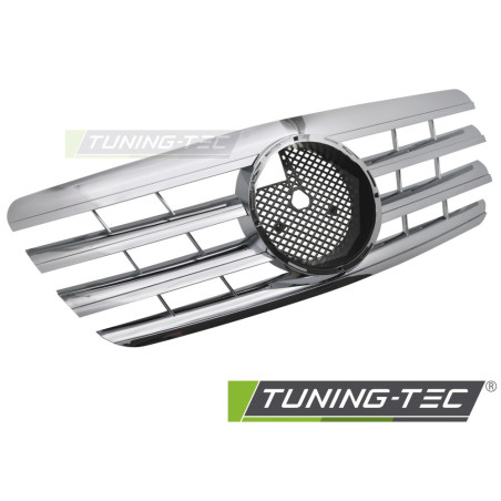 Griglia Frontale Cromato per Mercedes-Benz W210 /s210 99-03 1999-2002 (Cod. TT-GRMED3)