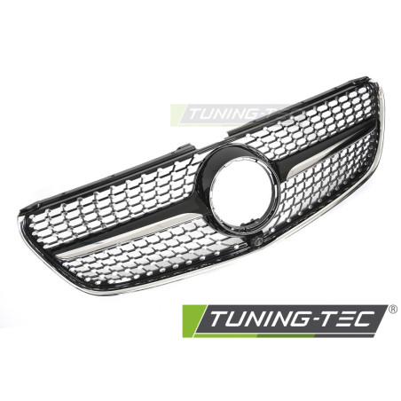 Griglia Frontale Cromato Nero per Mercedes-Benz V-class W447 2014-2019 (Cod. TT-GRMEF9)