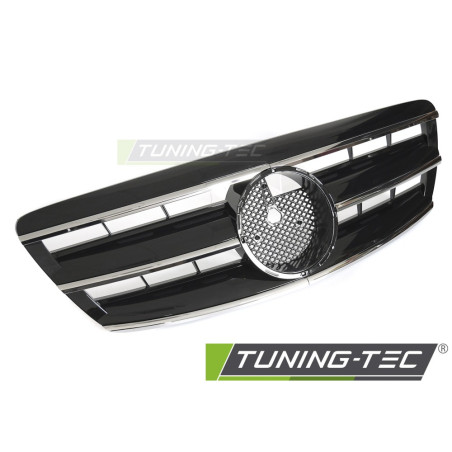 Griglia Frontale Cromato Nero per Mercedes-Benz W220 2002-2005 (Cod. TT-GRMEF3)