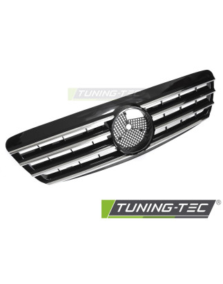 Griglia Frontale Cromato Nero per Mercedes-Benz W220 1998-2002 (Cod. TT-GRMEF0)