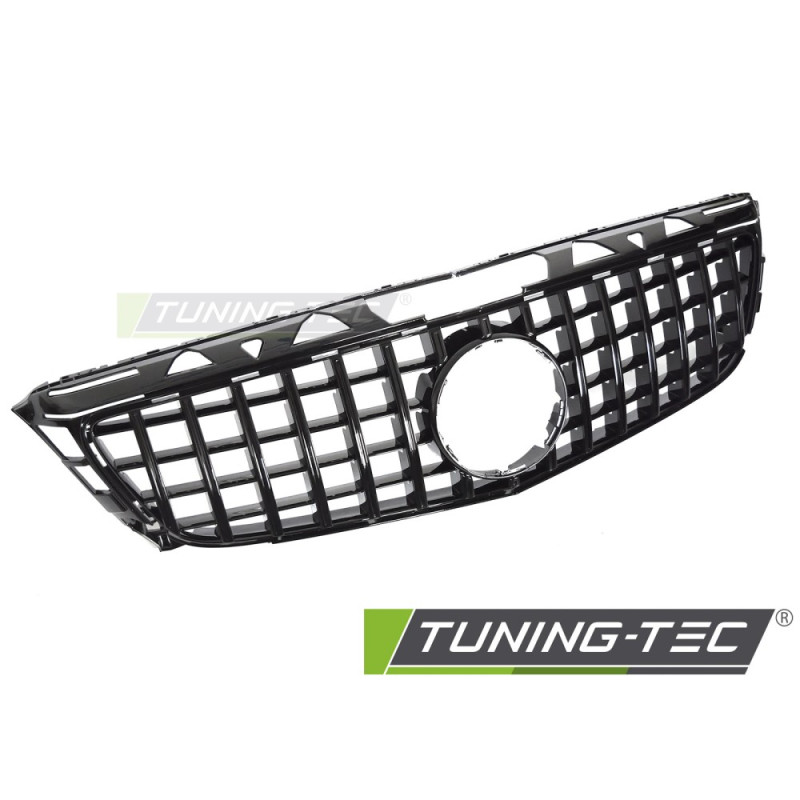 Griglia Frontale Nero Lucido Nero per Mercedes-Benz Cls C218 2011-2014 (Cod. TT-GRMEH7)