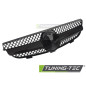 Griglia Frontale Nero Lucido Nero per Mercedes-Benz Clk W209 2003-2010 (Cod. TT-GRMEH3)