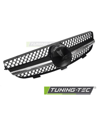 Griglia Frontale Cromato Nero per Mercedes-Benz Clk W209 2003-2010 (Cod. TT-GRMEH2)
