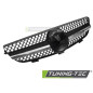 Griglia Frontale Cromato Nero per Mercedes-Benz Clk W209 2003-2010 (Cod. TT-GRMEH2)