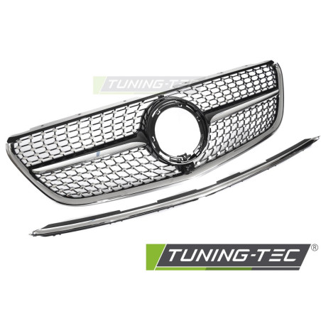 Griglia Frontale Cromato Nero per Mercedes-Benz Vito W447 2019-2023 (Cod. TT-GRMEG9)