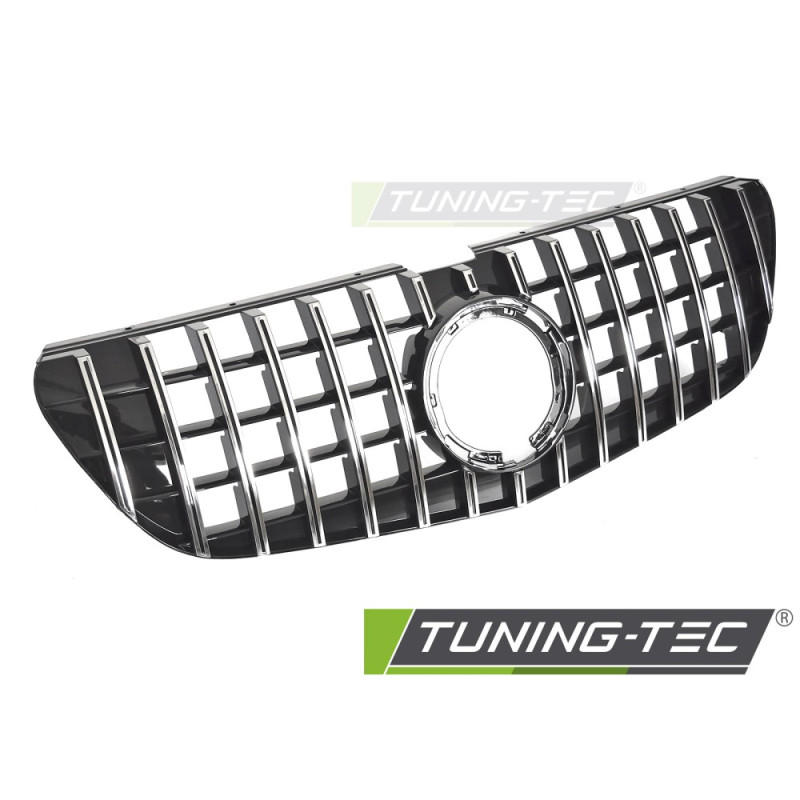 Griglia Frontale Cromato Nero per Mercedes-Benz Vito W447 2019-2023 (Cod. TT-GRMEG7)