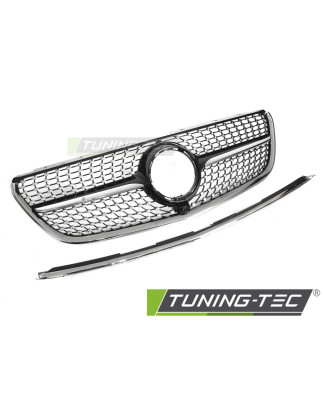 Griglia Frontale Cromato Nero per Mercedes-Benz Vito W447 2014-2019 (Cod. TT-GRMEG5)