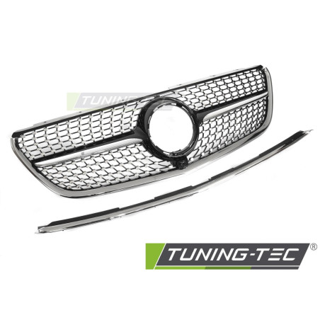 Griglia Frontale Cromato Nero per Mercedes-Benz Vito W447 2014-2019 (Cod. TT-GRMEG5)