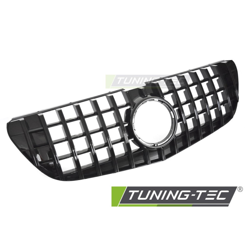 Griglia Frontale Nero Lucido Nero per Mercedes-Benz Vito W447 2014-2019 (Cod. TT-GRMEG4)