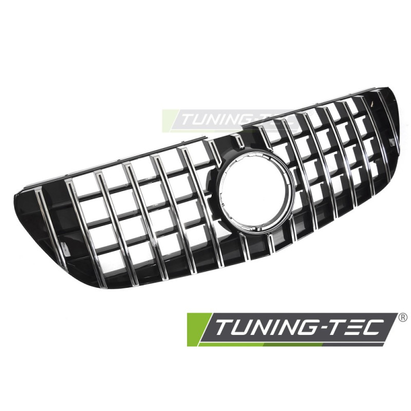 Griglia Frontale Cromato Nero per Mercedes-Benz Vito W447 2014-2019 (Cod. TT-GRMEG3)