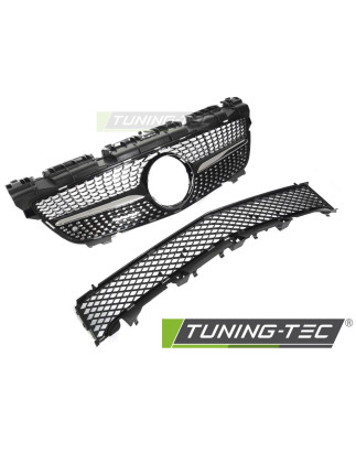 Griglia Frontale Cromato Nero per Mercedes-Benz Slk R172 2011-2015 (Cod. TT-GRMEJ1)