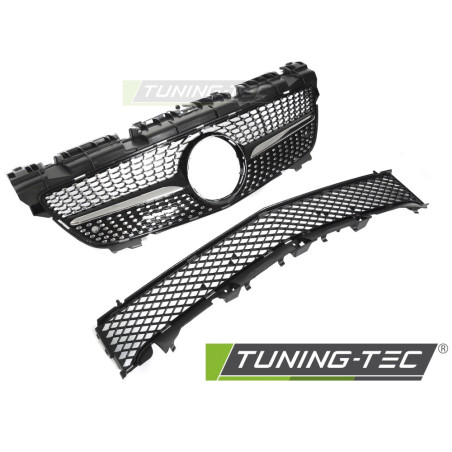 Griglia Frontale Cromato Nero per Mercedes-Benz Slk R172 2011-2015 (Cod. TT-GRMEJ1)