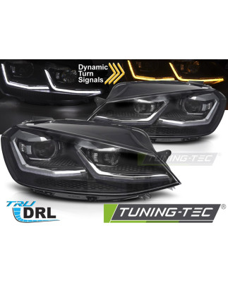 Fari Anteriori Luci Diurne DRL LED per Volkswagen Golf Vii 2017-2019 (Cod. TT-LPVX28)
