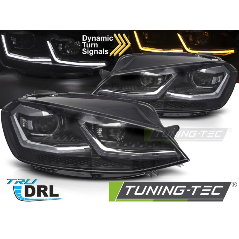 Fari Anteriori Luci Diurne DRL LED per Volkswagen Golf Vii 2017-2019 (Cod. TT-LPVX28)