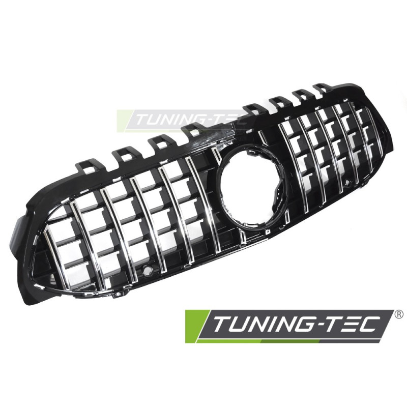 Griglia Frontale Cromato Nero per Mercedes-Benz A-class W177 2018-2022 (Cod. TT-GRMEK7)