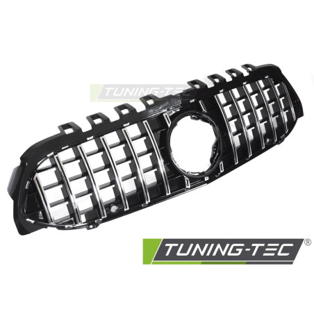 Griglia Frontale Cromato Nero per Mercedes-Benz A-class W177 2018-2022 (Cod. TT-GRMEK7)