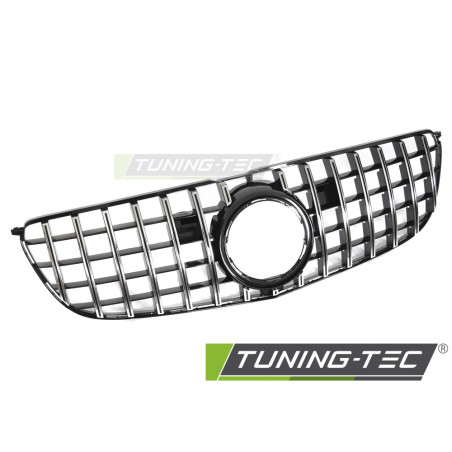 Griglia Frontale Cromato Nero per Mercedes-Benz Gls X166 2015-2019 (Cod. TT-GRMEN9)
