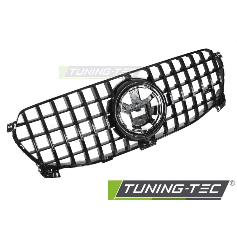 Griglia Frontale Nero Lucido Nero per Mercedes-Benz Gle W167 2019-2023 (Cod. TT-GRMEN8)