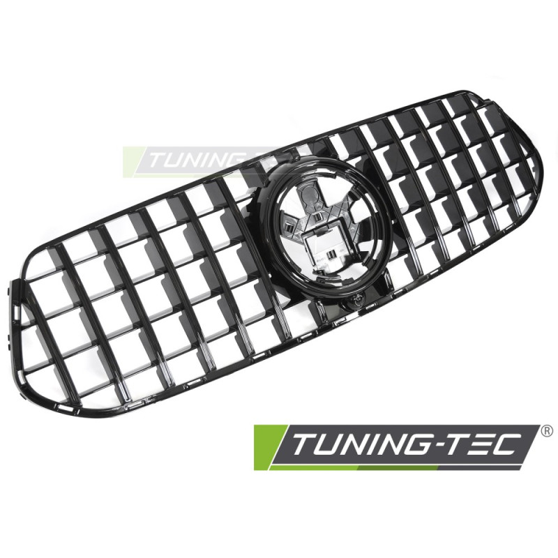 Griglia Frontale Nero Lucido Nero per Mercedes-Benz Gle W167/C167 2019-2023 (Cod. TT-GRMEN4)