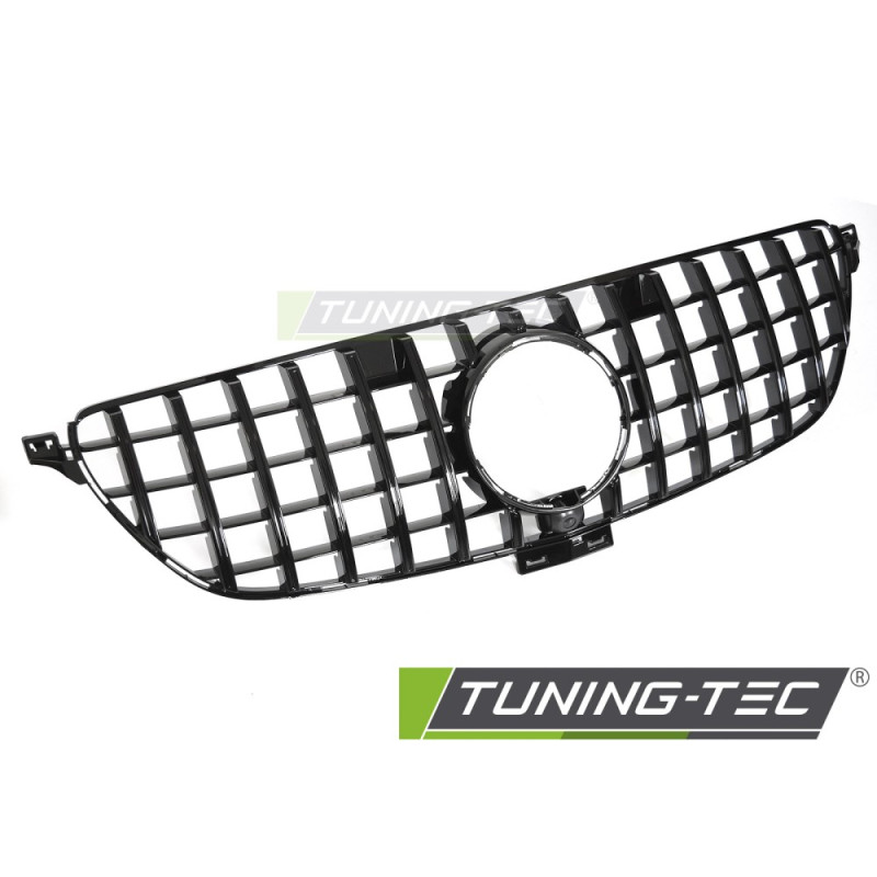 Griglia Frontale Nero Lucido Nero per Mercedes-Benz Gle C292 2015-2019 (Cod. TT-GRMEN2)
