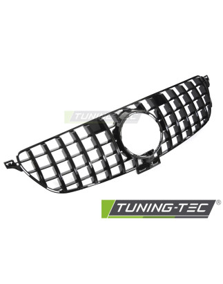 Griglia Frontale Nero Lucido Nero per Mercedes-Benz Gle W166 2015-2019 (Cod. TT-GRMEN0)