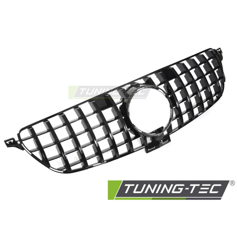 Griglia Frontale Nero Lucido Nero per Mercedes-Benz Gle W166 2015-2019 (Cod. TT-GRMEN0)