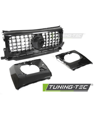Griglia Frontale Cromato Nero per Mercedes-Benz G-class W464 2018-2024 (Cod. TT-GRMEO7)