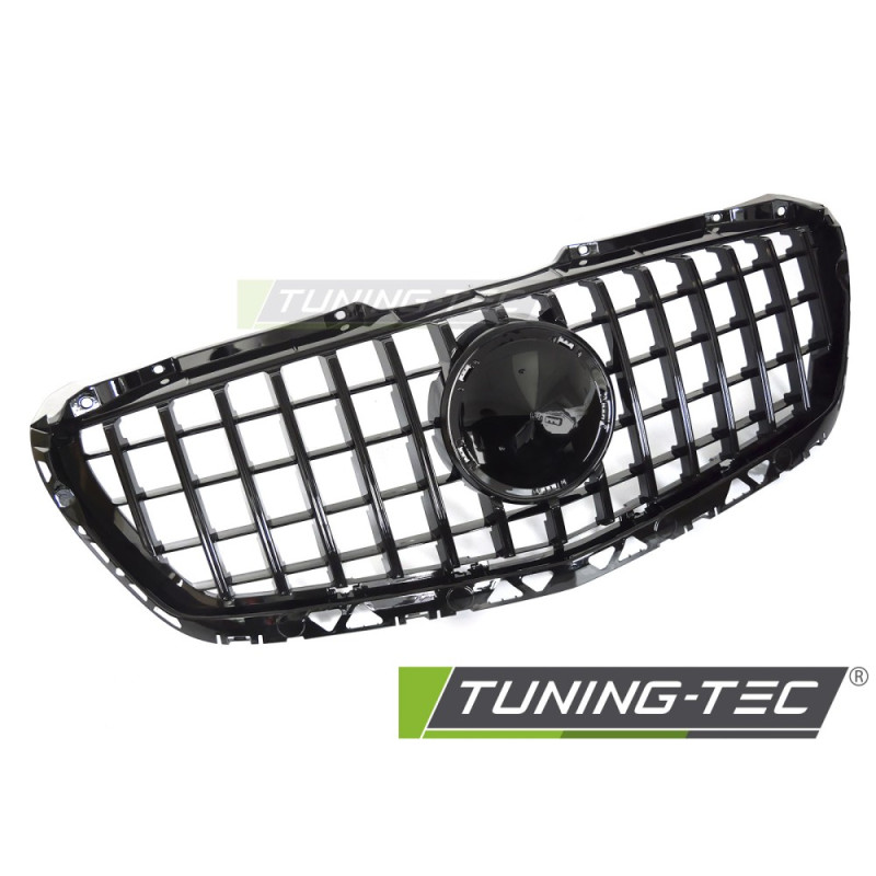 Griglia Frontale Nero Lucido Nero per Mercedes-Benz Sprinter W906 2013-2018 (Cod. TT-GRMEP2)