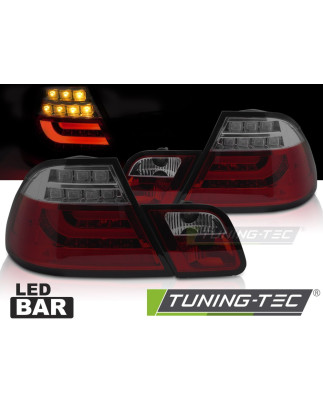 Fanali Posteriori LED Rosso Fumé per BMW E46 1999-2003 (Cod. TT-LDBMP8)