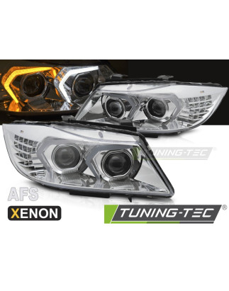 Fari Anteriori LED Cromato per BMW E90/E91 Lci 2009-2011 (Cod. TT-LPBMP7)