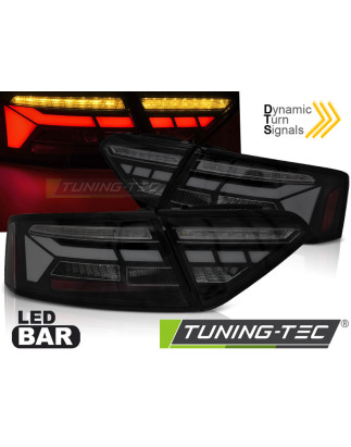 Fanali Posteriori LED Nero per Audi A5 OEM Bulb 2011-2016 (Cod. TT-LDAUK6)
